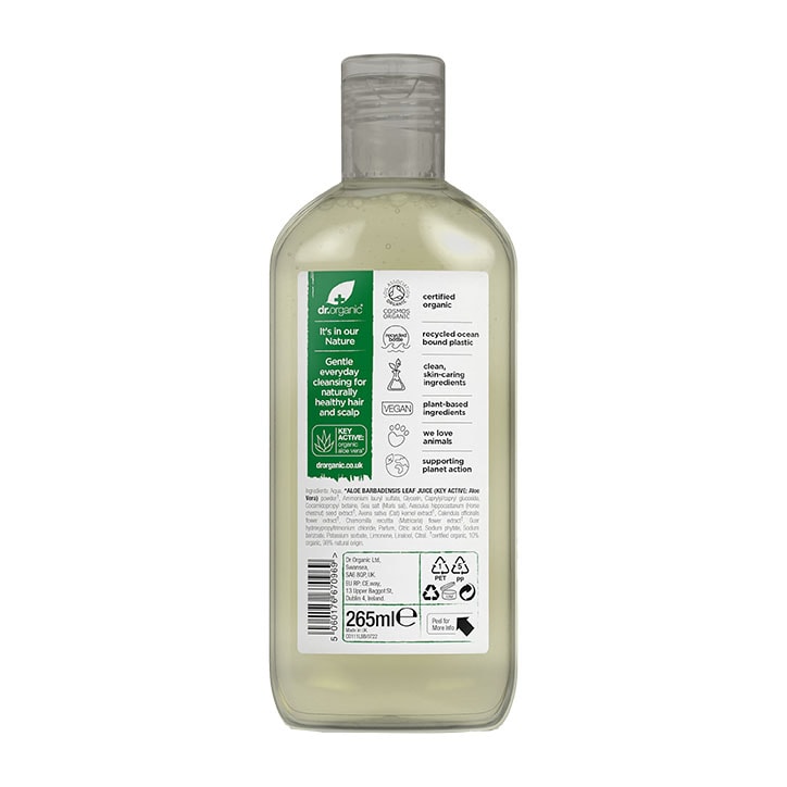 Dr Organic Aloe Vera Σαμπουάν 250ml